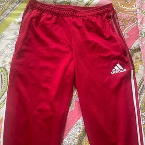 Adidas Red Track Pants